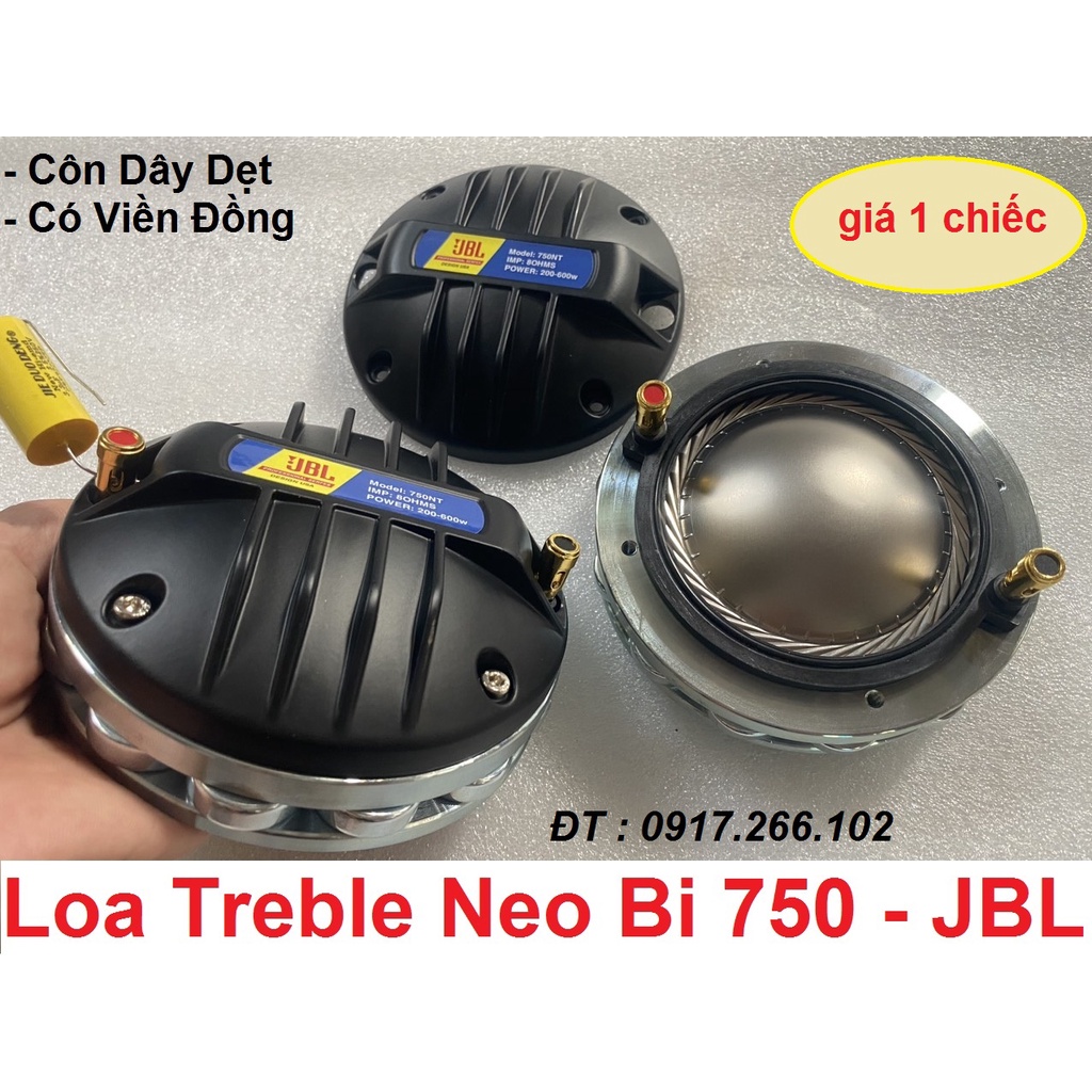 LOA TREBLE 750 NEO BI JBL CÔN 74.5mm CAO CẤP – GIÁ 1 CỦ LOA - TRÉP KÈN SÂN KHẤU TỪ NEO 750