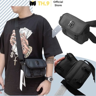 Túi đeo hông đeo chéo bag sling mlb men’s màu đen lịch lãm