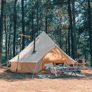 Lều mông cổ glamping 3M dành cho 3-4 người chống tia uv vt hq