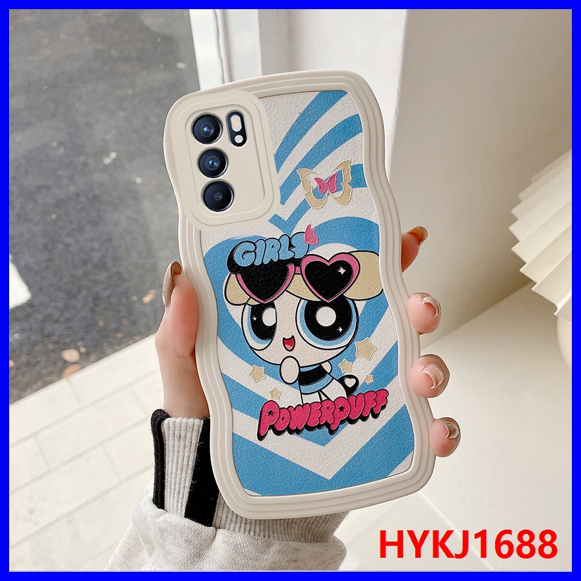 Ốp lưng OPPO Reno6 5G Reno 6 5G Ốp Điện Thoại tpu Dẻo Họa Tiết Lượn Sóng Độc Đáo Thời Trang Cho OPPO Reno6 5G Reno 6 5G