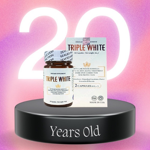 Viên Uống Trắng Da Dietary Supplement Triple White - 50 Viên