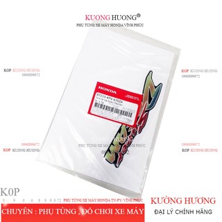 Tem nổi cốp hông super dream phiên bản limited - chính hãng honda