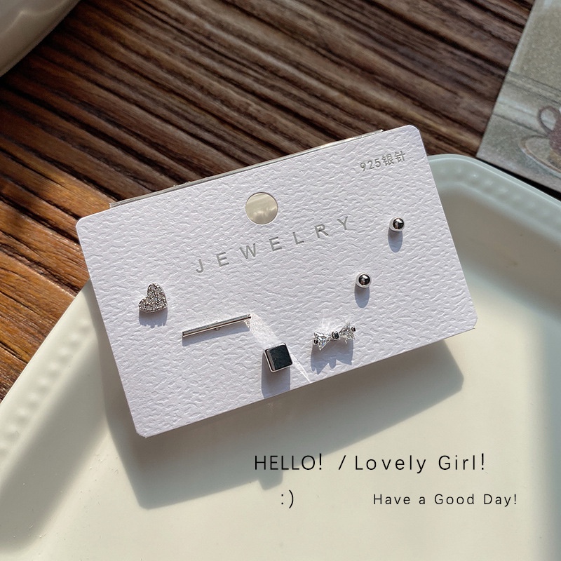 Set 5 Khuyên Tai Thời Trang Cá Tính