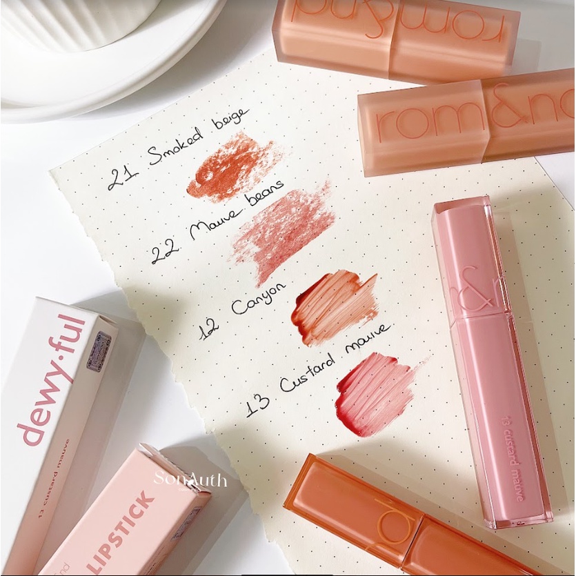 Son thỏi Romand Zero Matte Lipstick