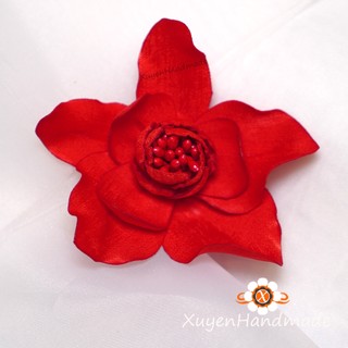Hoa Lan Cài Áo Handmade Đẹp và Độc Đáo(Full Hộp)