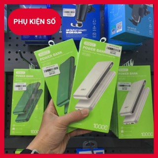 Pin Sạc Dự Phòng 10000mAh ROBOT RT180 1 Output USB & 2 Input Micro/Type-C