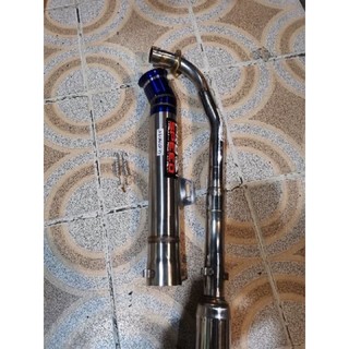 Pô xe máy inox không nỉ full cổ cho dream Wave sirius