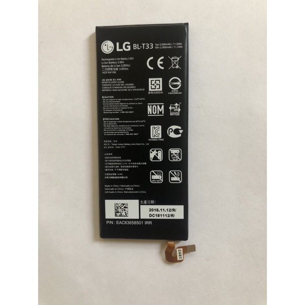 Pin LG Q6 BL-T33 dung lượng 3000mAh