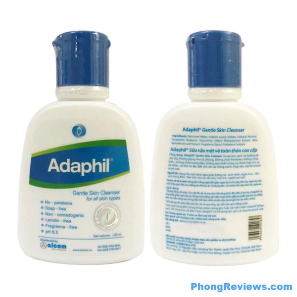 Sữa Rửa Mặt Adaphil Gentle Cleanser 500ml