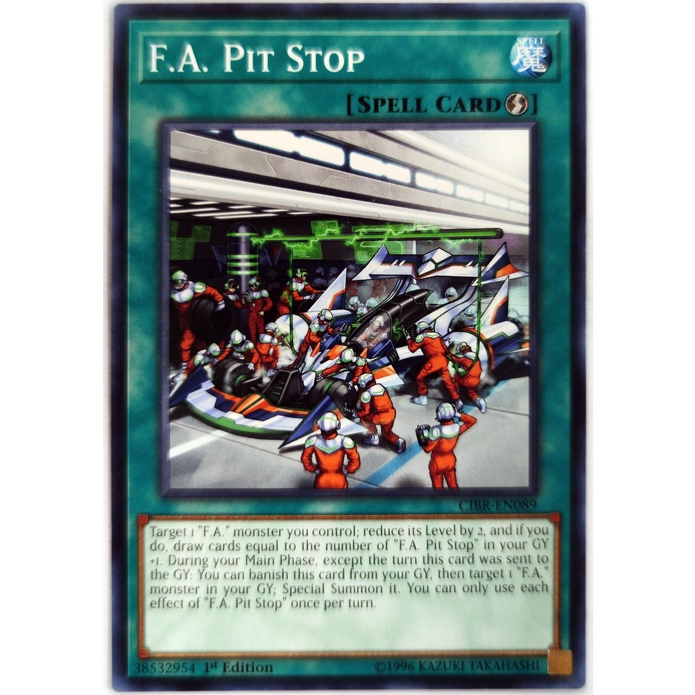 [Thẻ Yugioh] F.A. Pit Stop |EN| Common