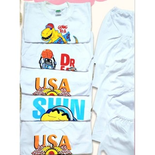 Combo 10 bộ ba lỗ mặc nhà bé trai size 8 (19 - 22 kg )