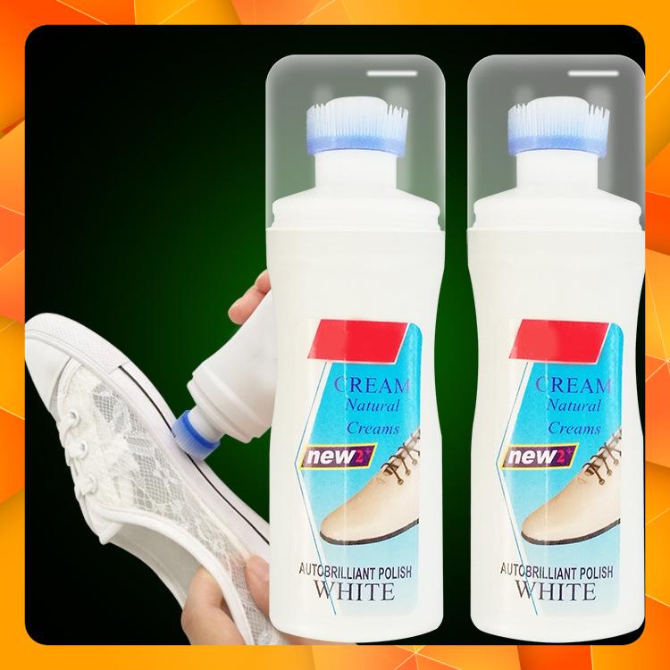 Chai vệ sinh giày đánh sạch mảng bám giúp cho đôi giày luôn sáng bóng, Bộ vệ sinh sneaker vật dụng cần thiết cho tủ giày