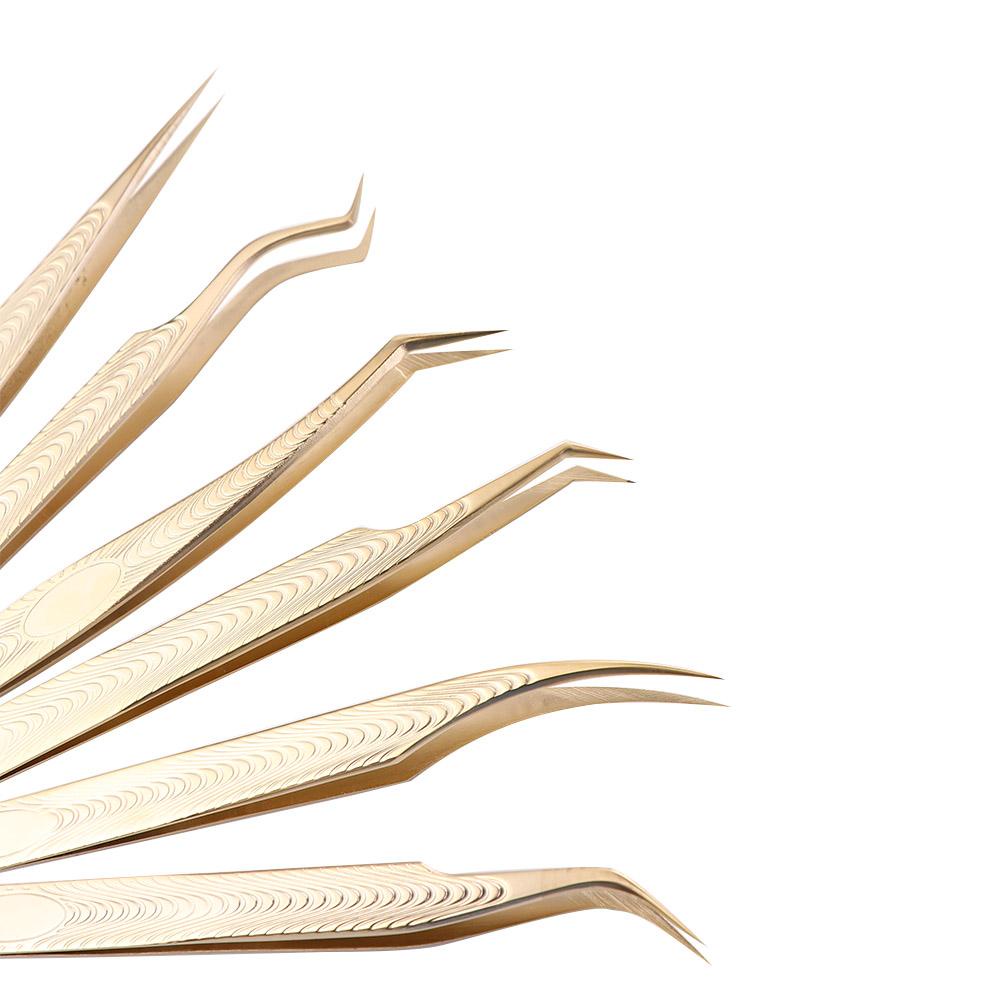 Nhíp Uốn Cong Lông Mi / Lông Mày Bằng Thép Không Gỉ Độ Chính Xác Cao