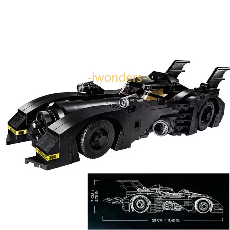 Xe Đua Đồ Chơi 1989 Classic Batmobile 40433