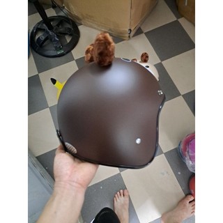 Mũ bảo hiểm picachu chùm tai 3/4