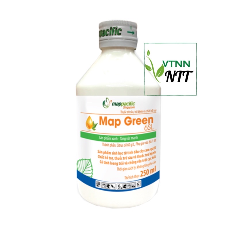 Chế phẩm sinh học trừ bệnh MAP GREEN 6SL (250ml) - VTNN Nguyễn Thanh Tuyền
