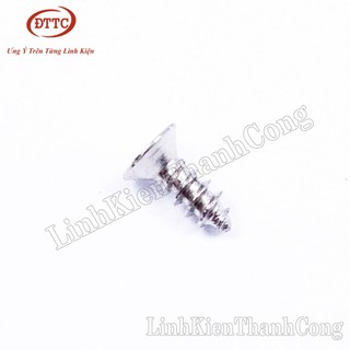 Combo 2 Gói Vít M3 8mm 10mm 12mm Mũ Phẳng (Gói 100 chiếc)