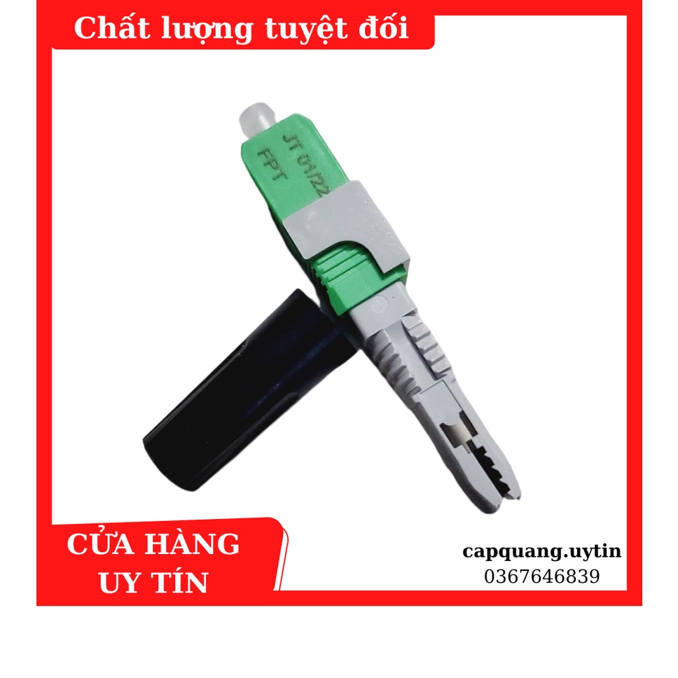 Đầu nối quang nhanh FC SC/APC GPON - Fast connector SC/APC FPT vnz