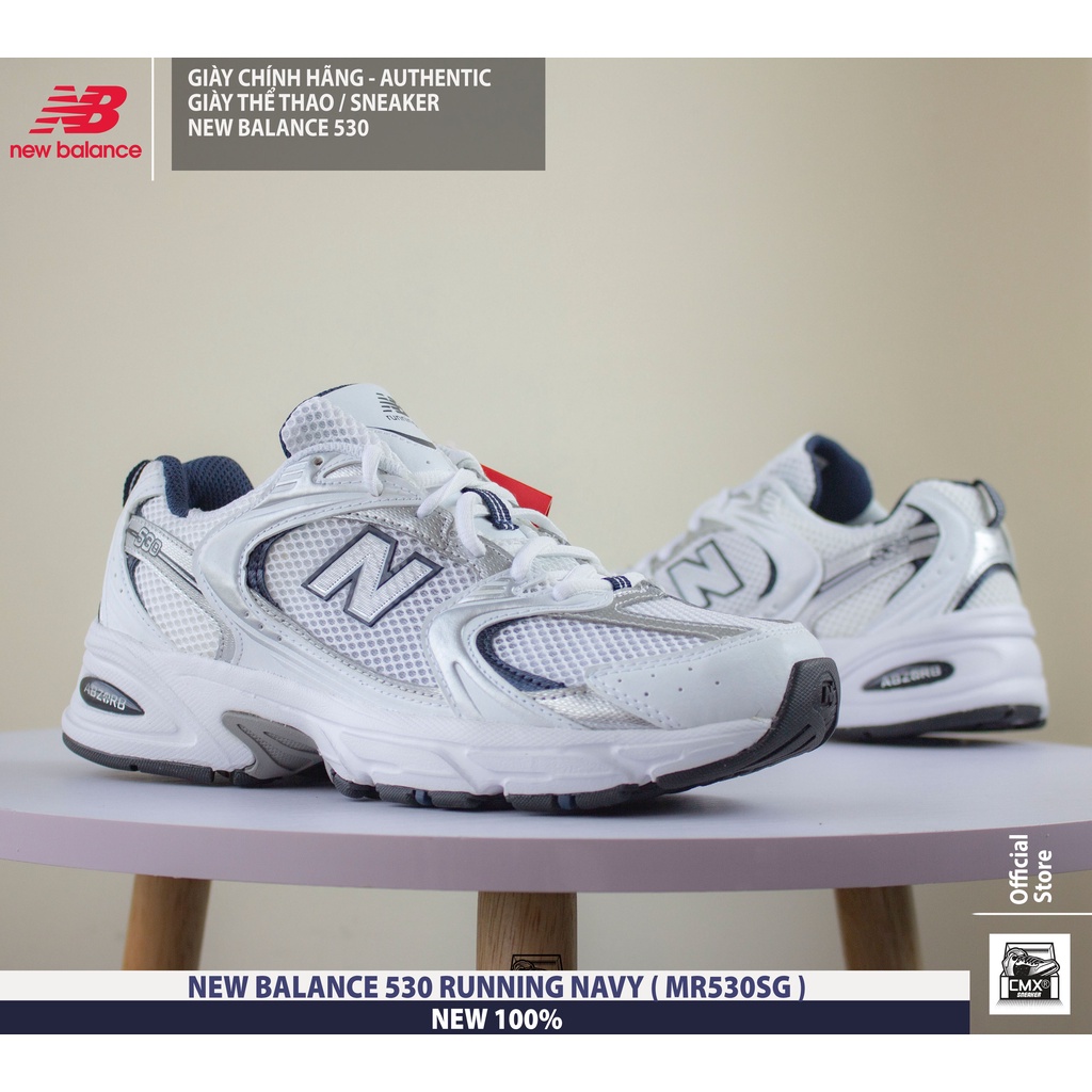 😘  Giày New Balance 530 Retro Running Navy  - HÀNG CHÍNH HÃNG 100%