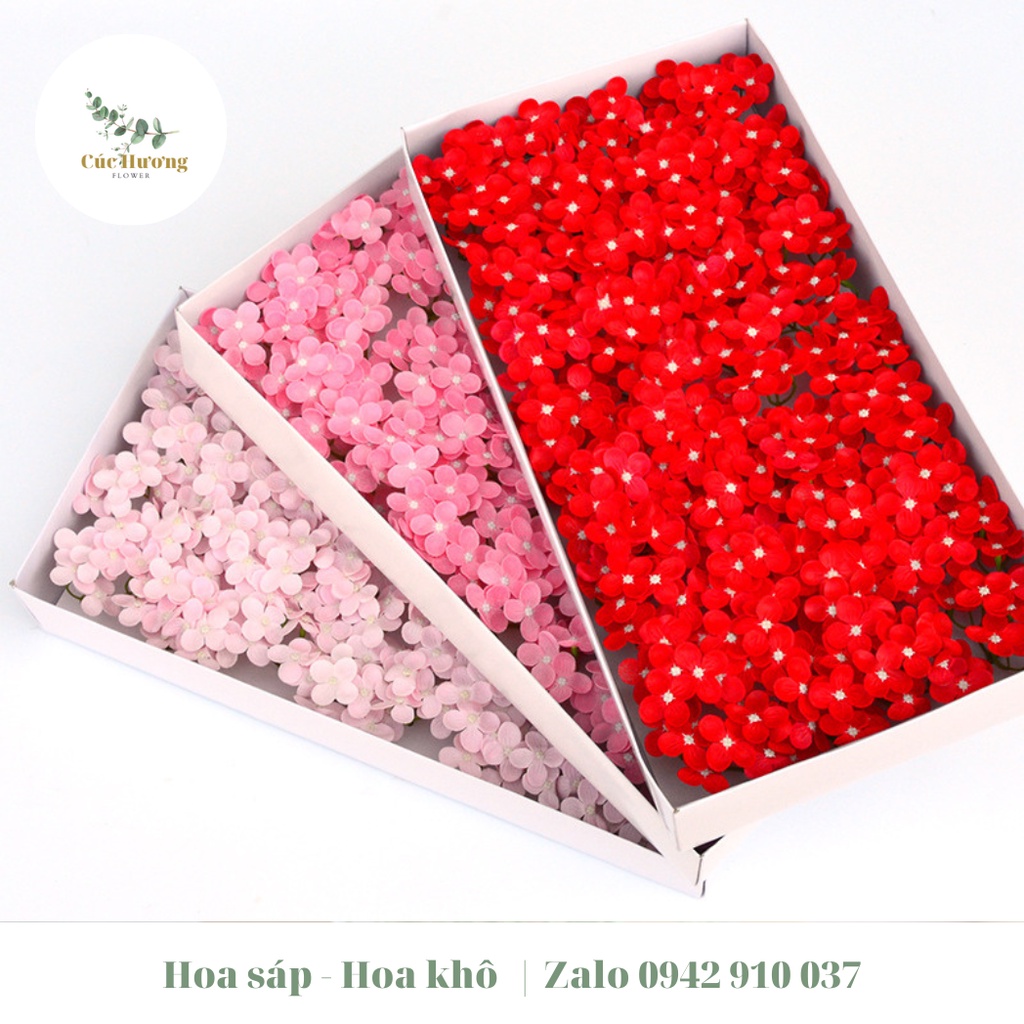 Hoa cẩm tú cầu bằng sáp (1 chùm 6 nhánh nhỏ)