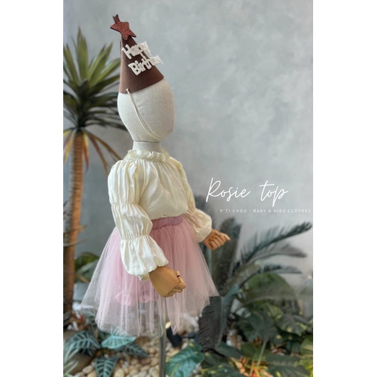 Chân váy voan Tutu bé gái P'ti chou ( Rosie skirt by Ptichou )