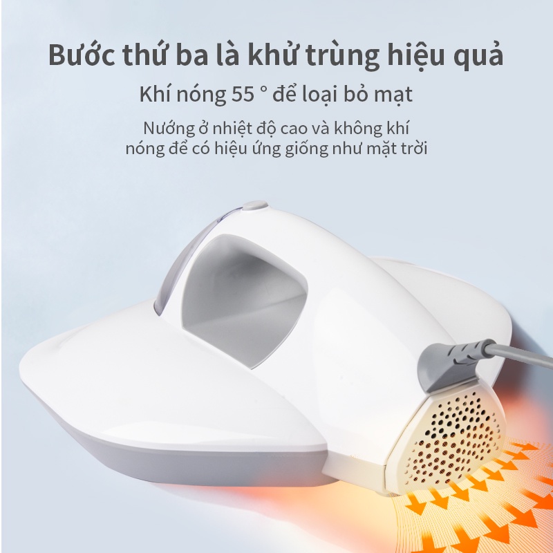 Máy loại bỏ mạt hút lớn Simplus 13000PA công suất 400W lớn cđể loại bỏ mạt CMYH001