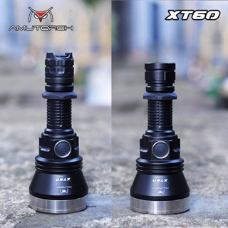 Đèn Pin Amutorch XT60 sst40 / sft40 / SBT90.2/ XHP70 LED 2000 Lumen 1380 Mét Tiện Dụng Khi Đi Cắm Trại Leo Núi