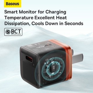 Củ sạc nhanh BASEUS PD 20W GaN5 1C thích hợp với Điện thoại di động