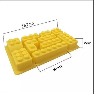 Khuôn socola silicon xếp hình Lego