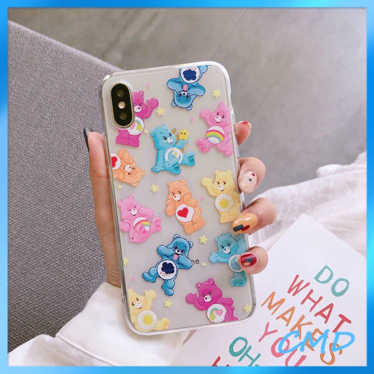 Ốp Điện Thoại Hình Gấu Cho iPhone 6/6plus/6splus/7/7plus/8/8plus/xs/xr/xsmax/11/12/13/pro/max/plus/promax/-309
