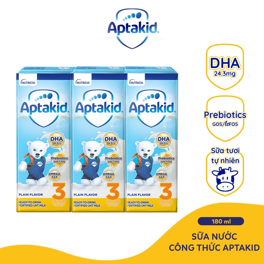DATE T12.2023 Sữa công thức pha sẵn Aptakid 180ml/hộp