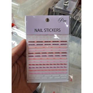 Hình dán móng tay thương hiệu - Stick trang trí móng