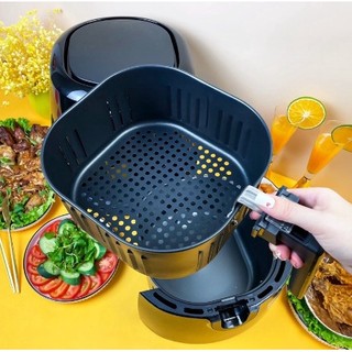 NỒI CHIÊN KHÔNG DẦU ĐIỆN TỬ LOCK&LOCK EJF357BLK (Màu đen)