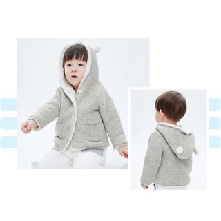 Áo khoác len lông GAP xuất dư sz 0-24M