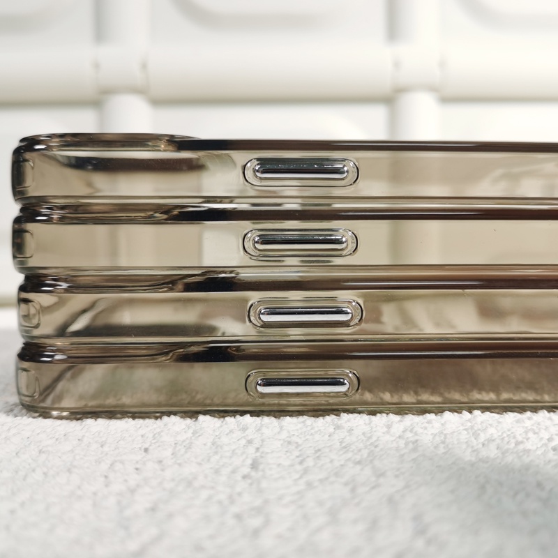 Ốp Điện Thoại DecoPhone Acrylic tpu acrylic Trong Suốt Hình Cún Dễ Thương Cho iphone 6s 7 8 plus x xs xr 11 12 13 14 15 max pro