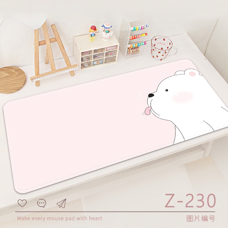 Tấm Lót Chuột Và Bàn Phím Chơi Game Cỡ Lớn 60x30 / 80x30cm