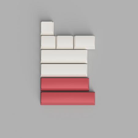 GMK Watermelon | Nút nhựa bàn phím cơ