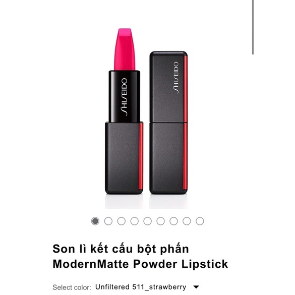 Son lì kết cấu bột phấn ModernMatte Powder Lipstick Shi.Sei.Do Chính Hãng