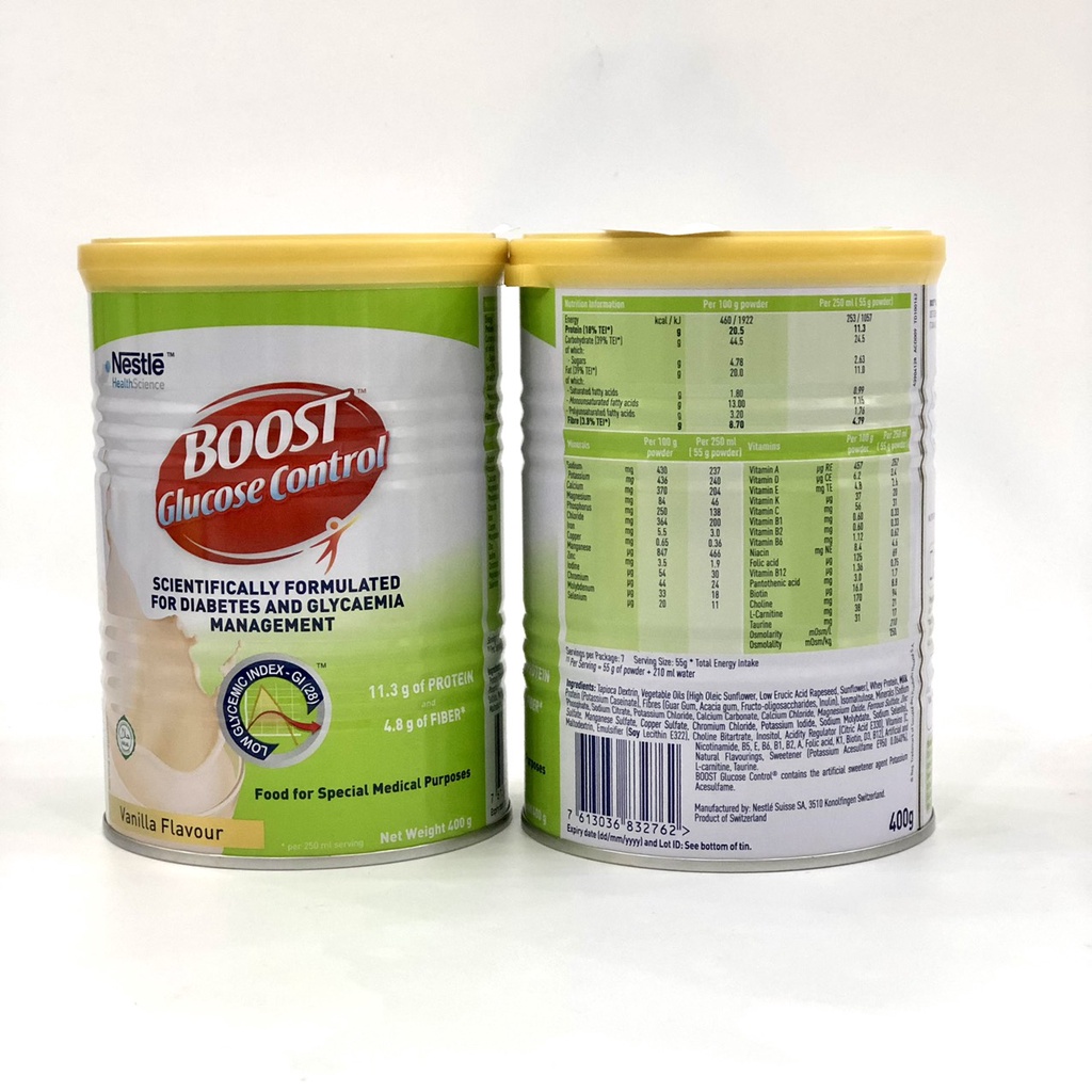Sữa Boost Glucose Control 400g dành cho người tiểu đường