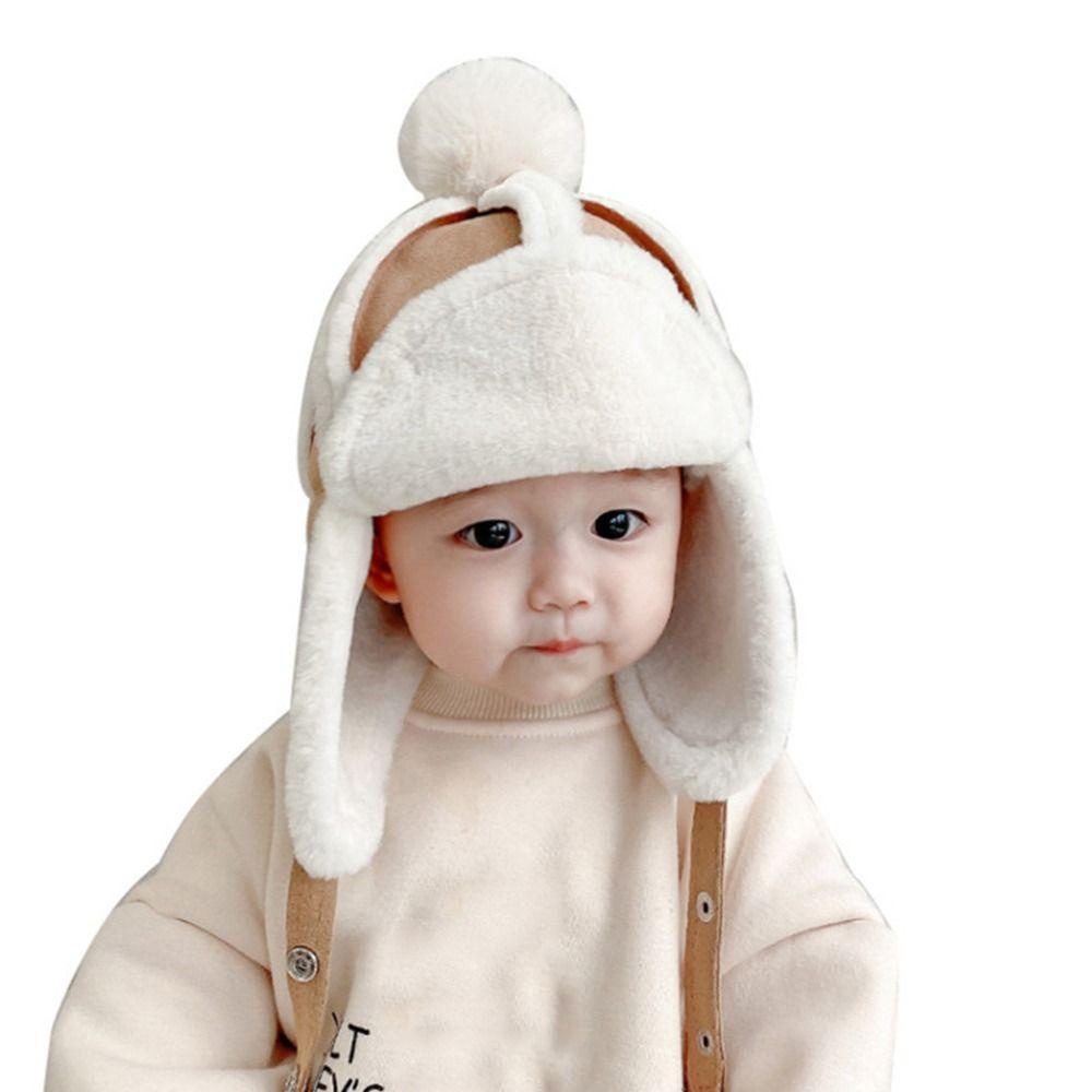 Mũ Trùm Đầu Bảo Vệ Tai Bằng Vải Bông Thoải Mái Phong Cách Hàn Quốc Dành Cho Trẻ Em