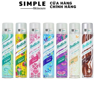Dầu Gội Khô Batiste Làm Sạch Da Đầu Nhanh 200ML