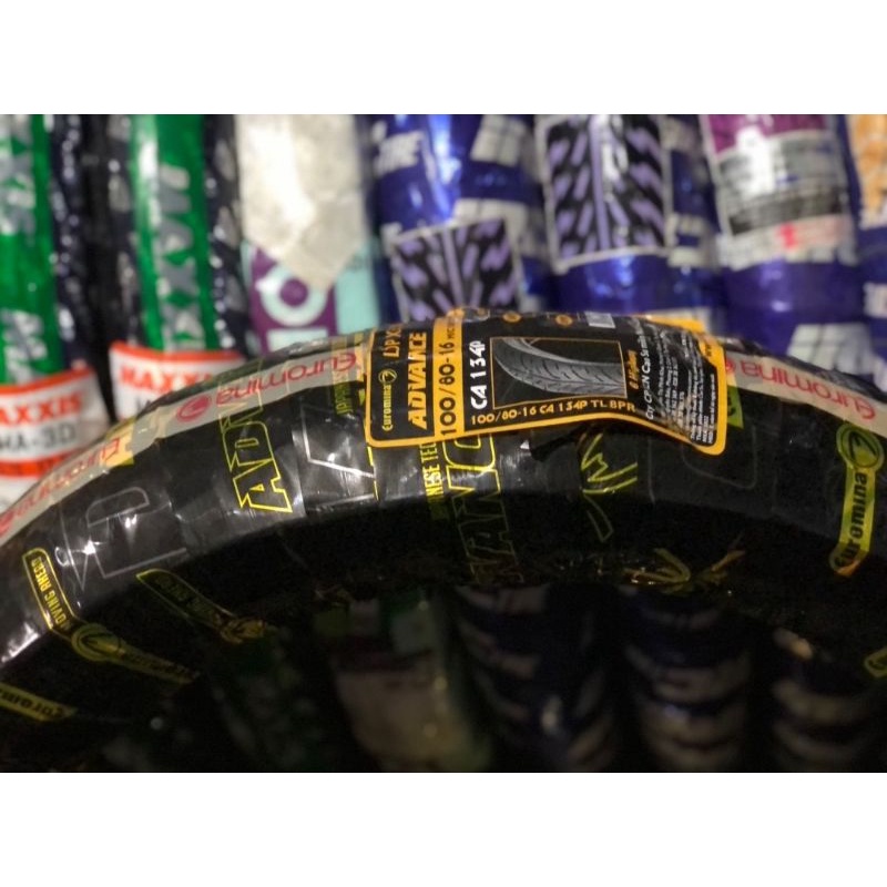 Lốp 100/80-16 EUROMINA trước SH không dùng ruột