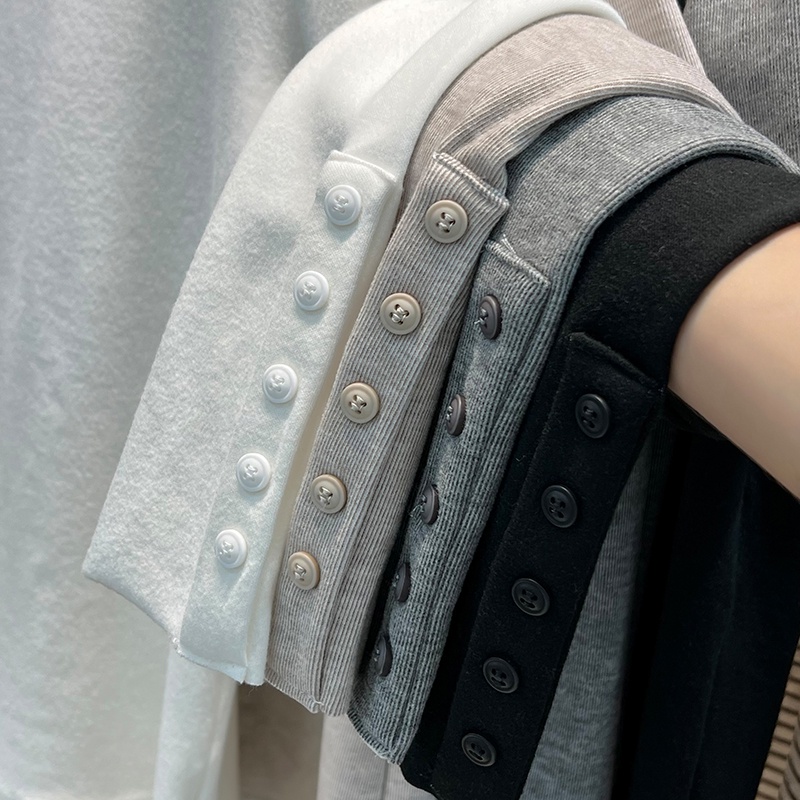 NRVP Áo Len Oversize Tay Dài Form Rộng Theo Phong Cách Hàn Quốc Kiểu Mới