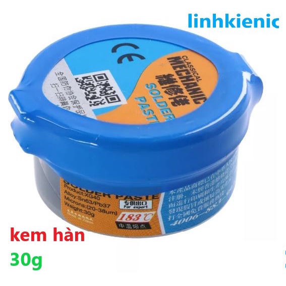 Chì bột, kem hàn Mechanic 30g