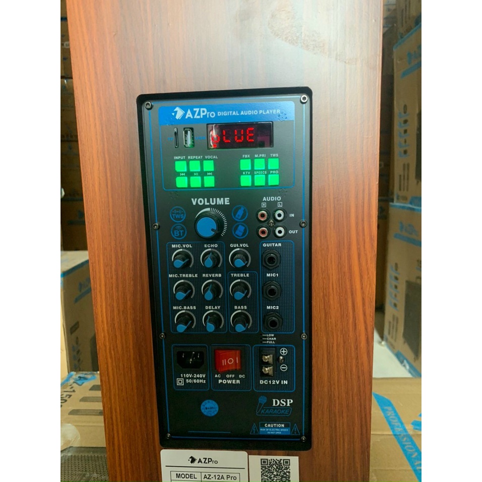 Loa kéo hát karaoke AZ12A PRO