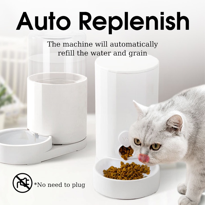 HamshMoc Máy Đựng Nước Uống Tự Động Cho Thú Cưng Cỡ Nhỏ / Vừa / Nhỏ