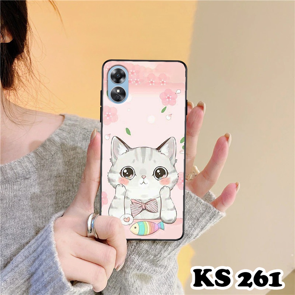 Ốp lưng Oppo A17 - A17k in hình Mèo con siêu ngộ nghĩnh - Chất liệu TPU cao cấp