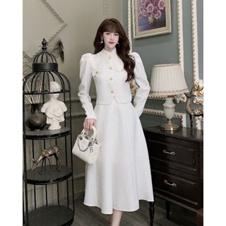 Set váy teck cao cấp