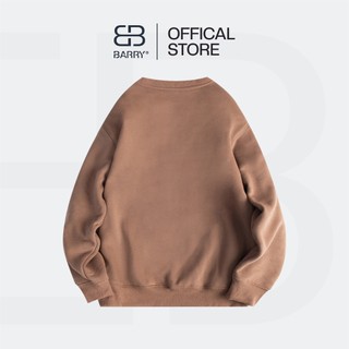 Áo Sweater Unisex Nỉ Bông Cao Cấp Form Basic BARRY - SU01