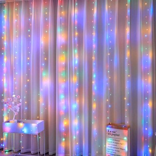Dây Đèn Led Trang Trí Rèm Cửa Mới 2023